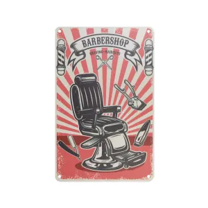Decorative Plaque for Barber Shop B025 'Barbershop'
