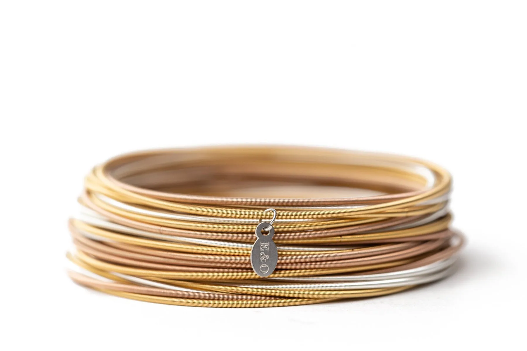Dia Bracelets | Warm Mixed Metal