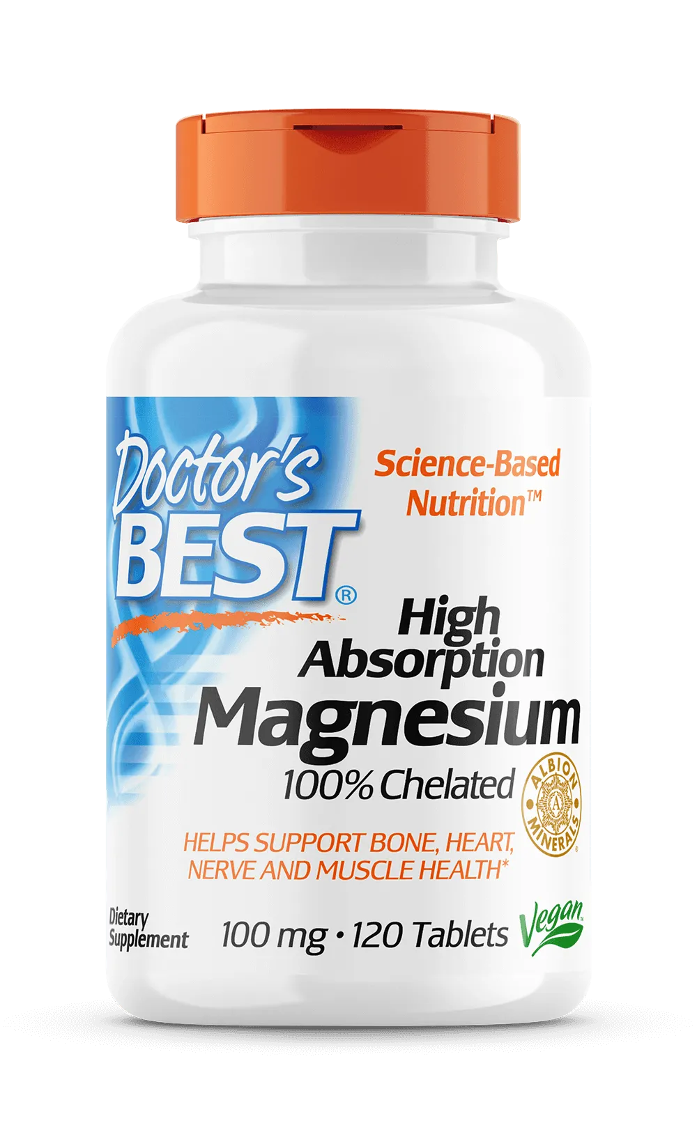 Doctor's Best High Absorption Magnesium tablets 120