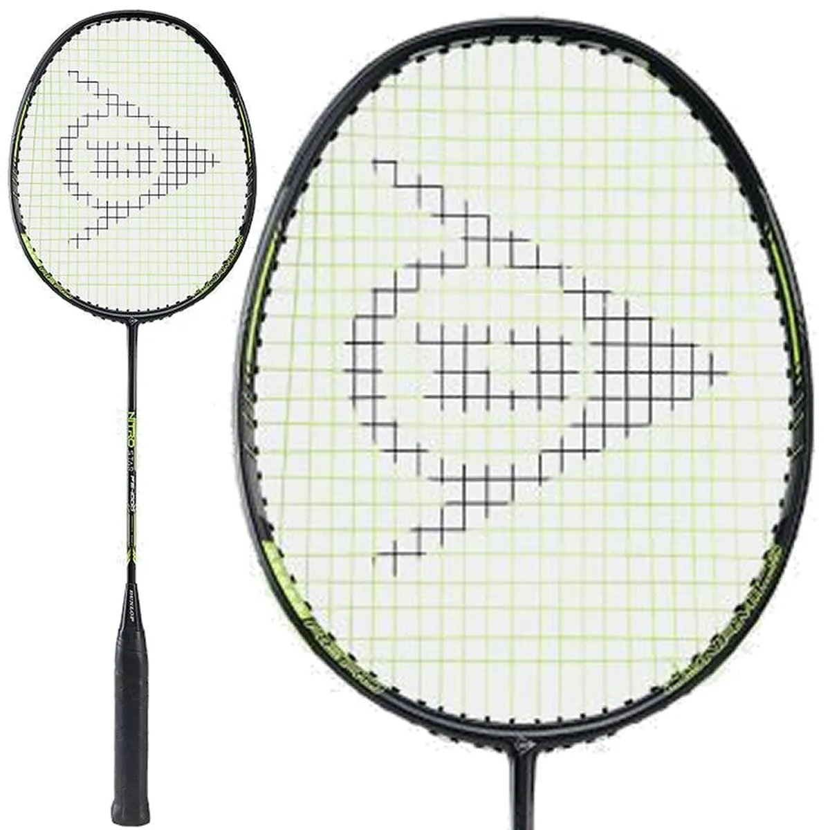 Dunlop Nitro Star FS-1000 Badminton Racket - Black