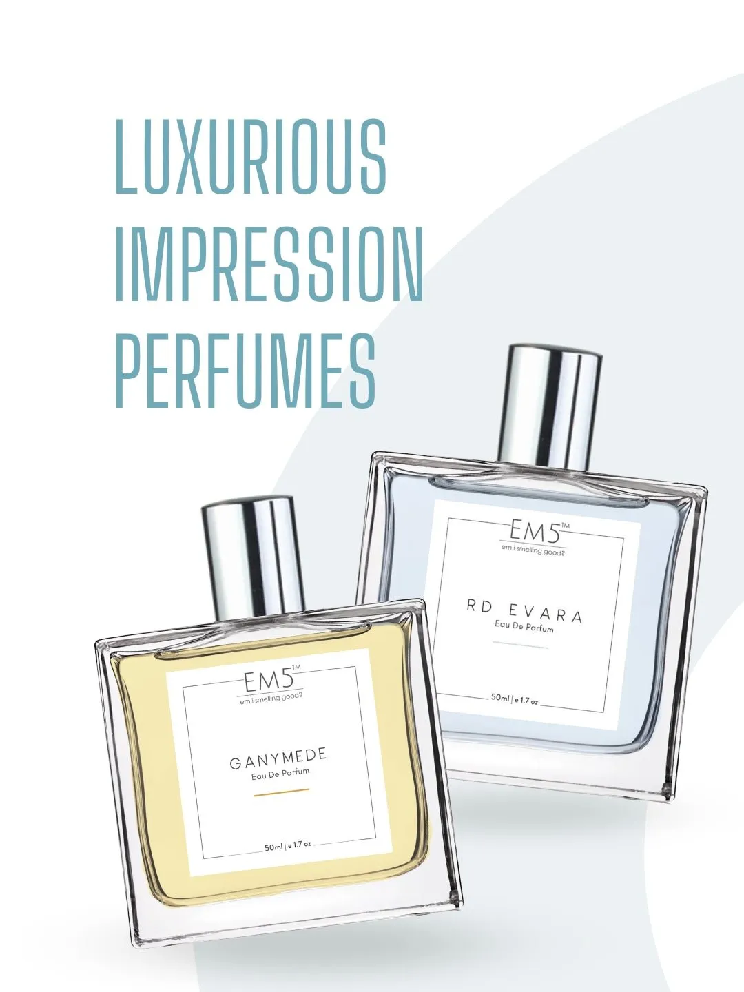 EM5™ Ganymede Unisex Perfume EDP Spray for Men & Women | Warm Spicy Leather Fragrance Accords | Luxury Gift for Him / Her | Variants Available: 50 ml Spray  / 15 ml Spray