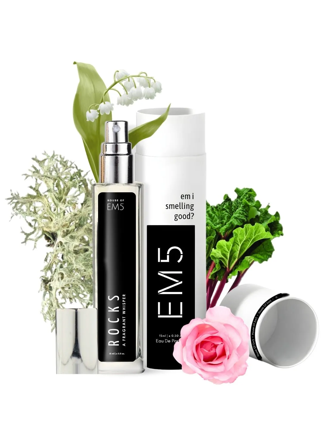 EM5™ Rocks Unisex Perfume EDP Spray for Men & Women | Aromatic Amber Warm Spicy Fragrance | Luxury Gift for Him / Her | Variants Available: 50 ml Spray / 15 ml Spray