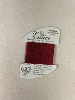 Entice E222 Ruby Slippers