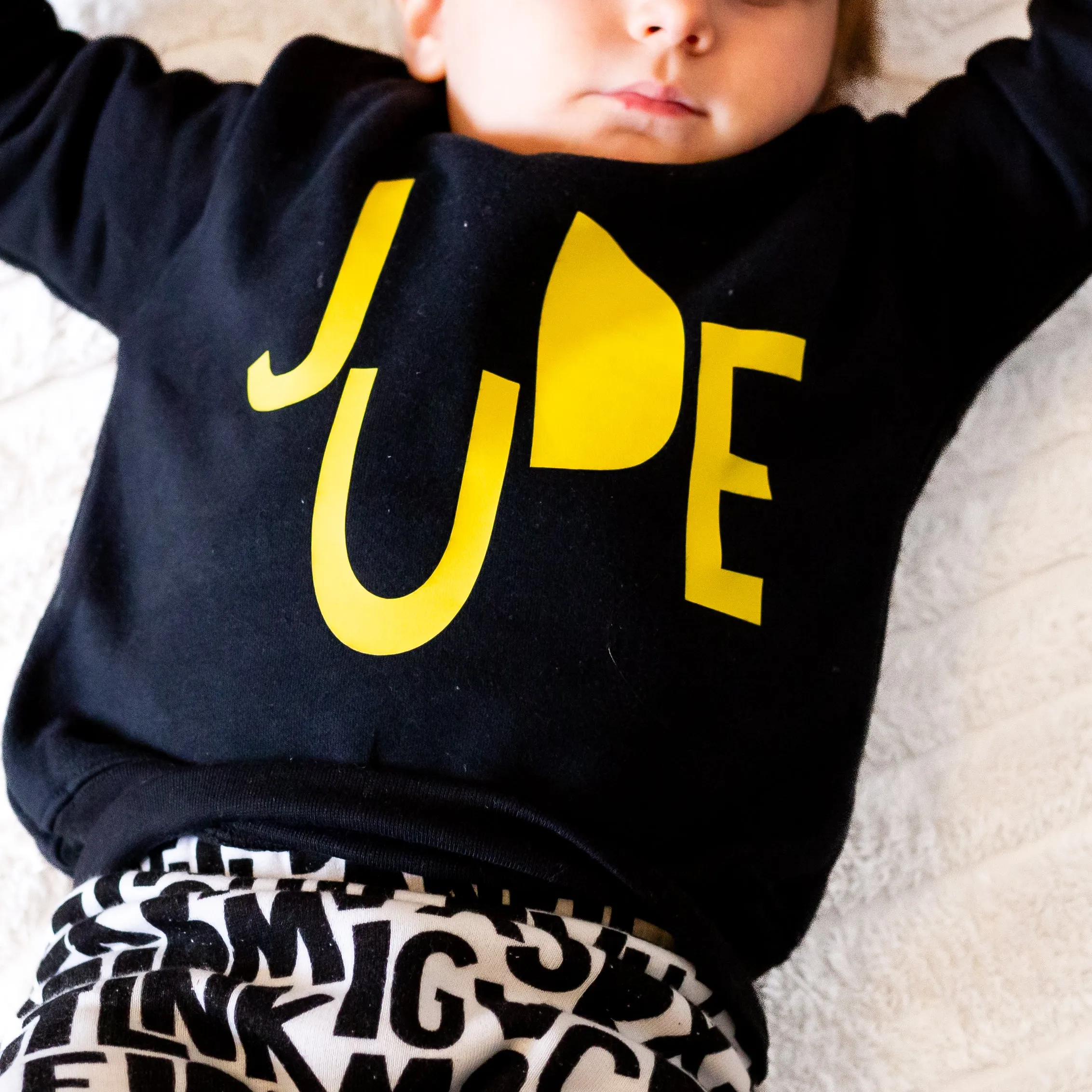 Extra warm ABC print Leggings
