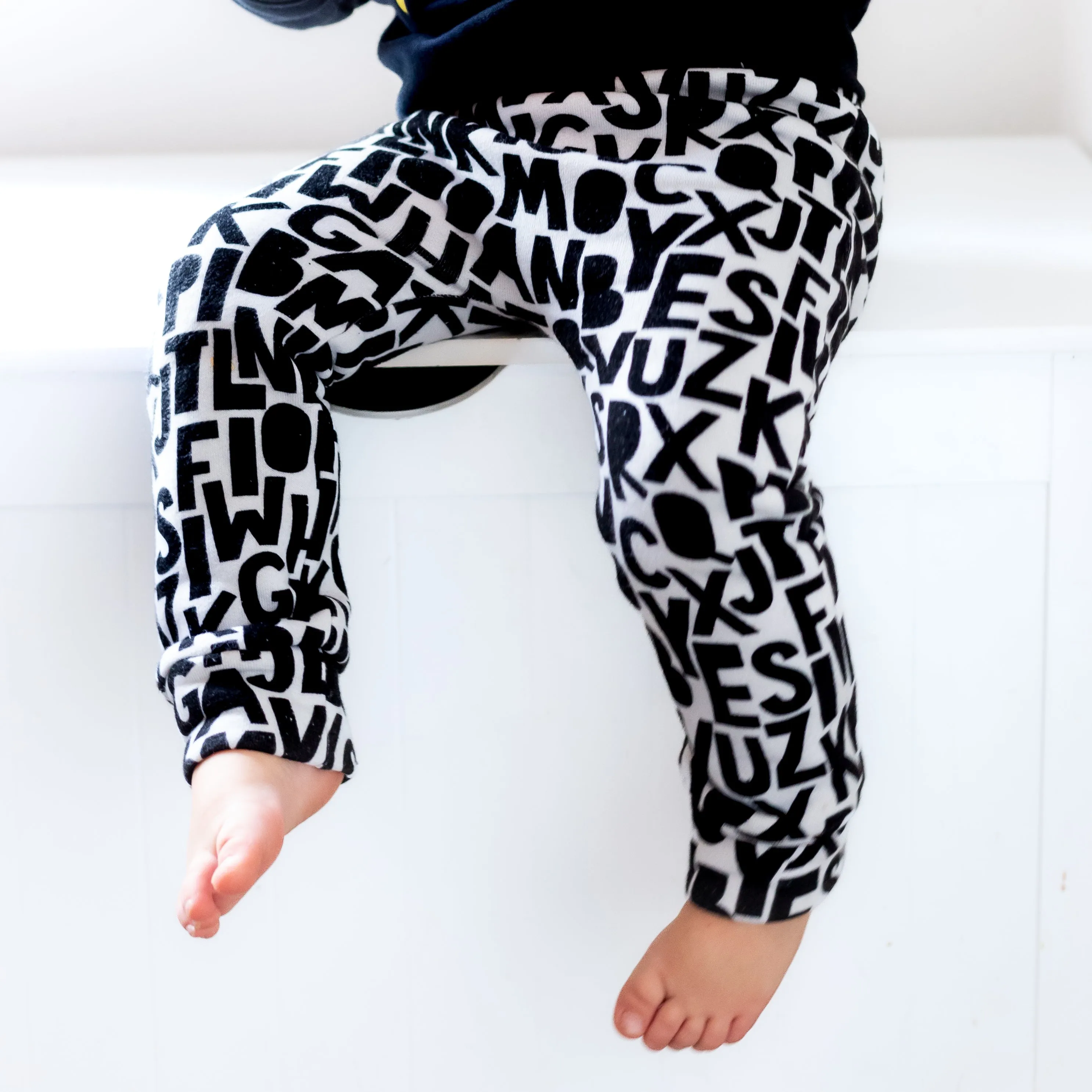 Extra warm ABC print Leggings