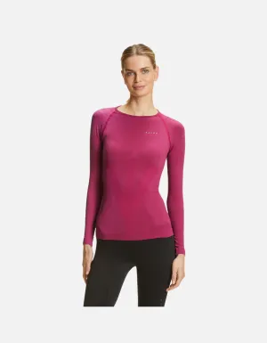 FALKE Women long sleeve Shirt Warm - Radiant Orchid