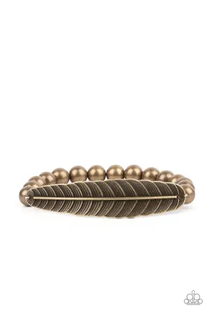Featherlight Fashion - Brass Bracelet
