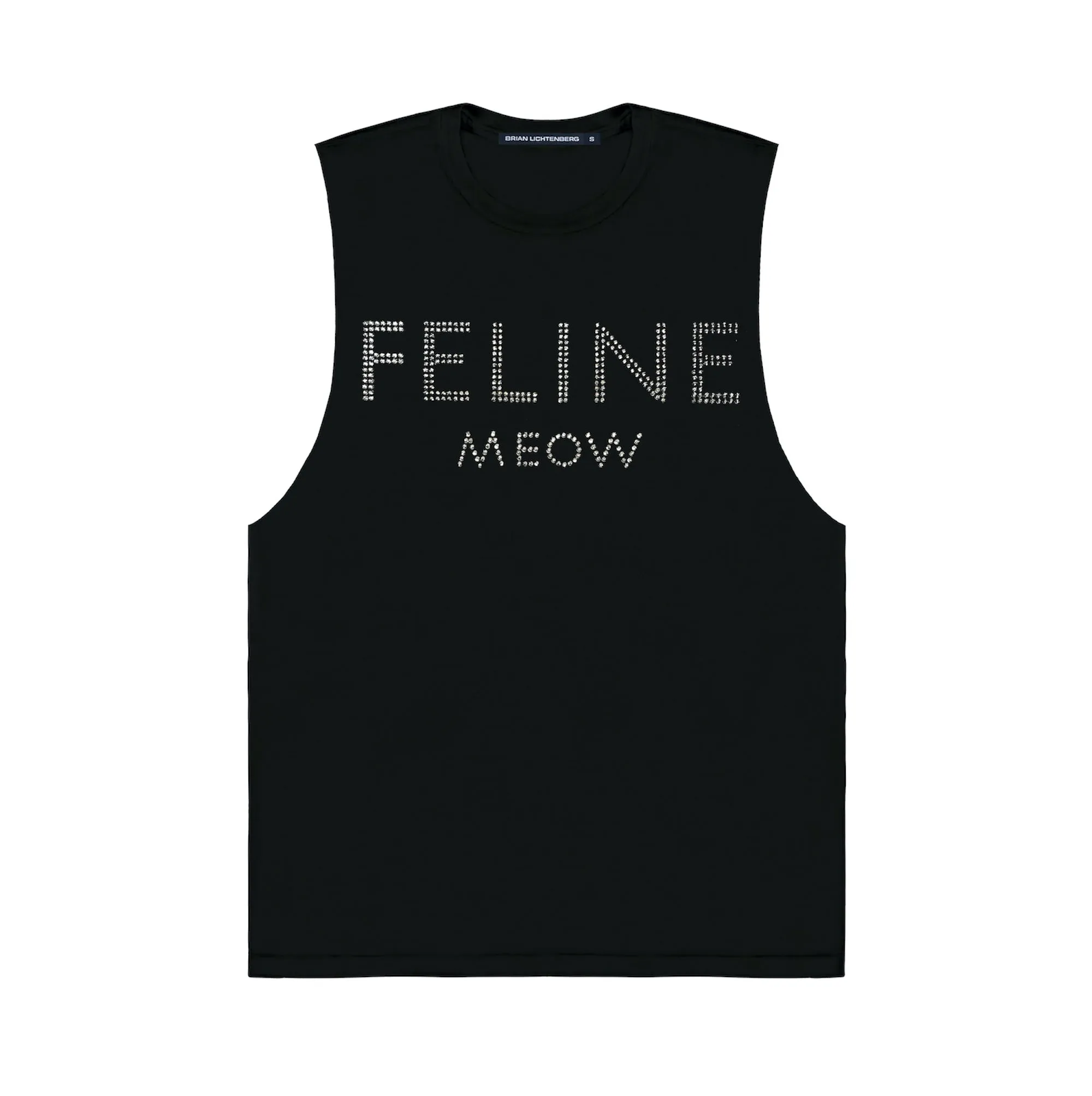 FELINE 2.0 CRYSTAL MUSCLE TEE