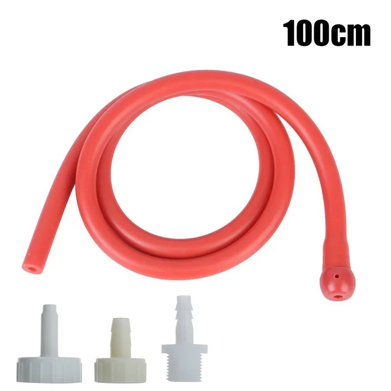 Flexible de Douche Anal AQUAstick rouge Anodisé