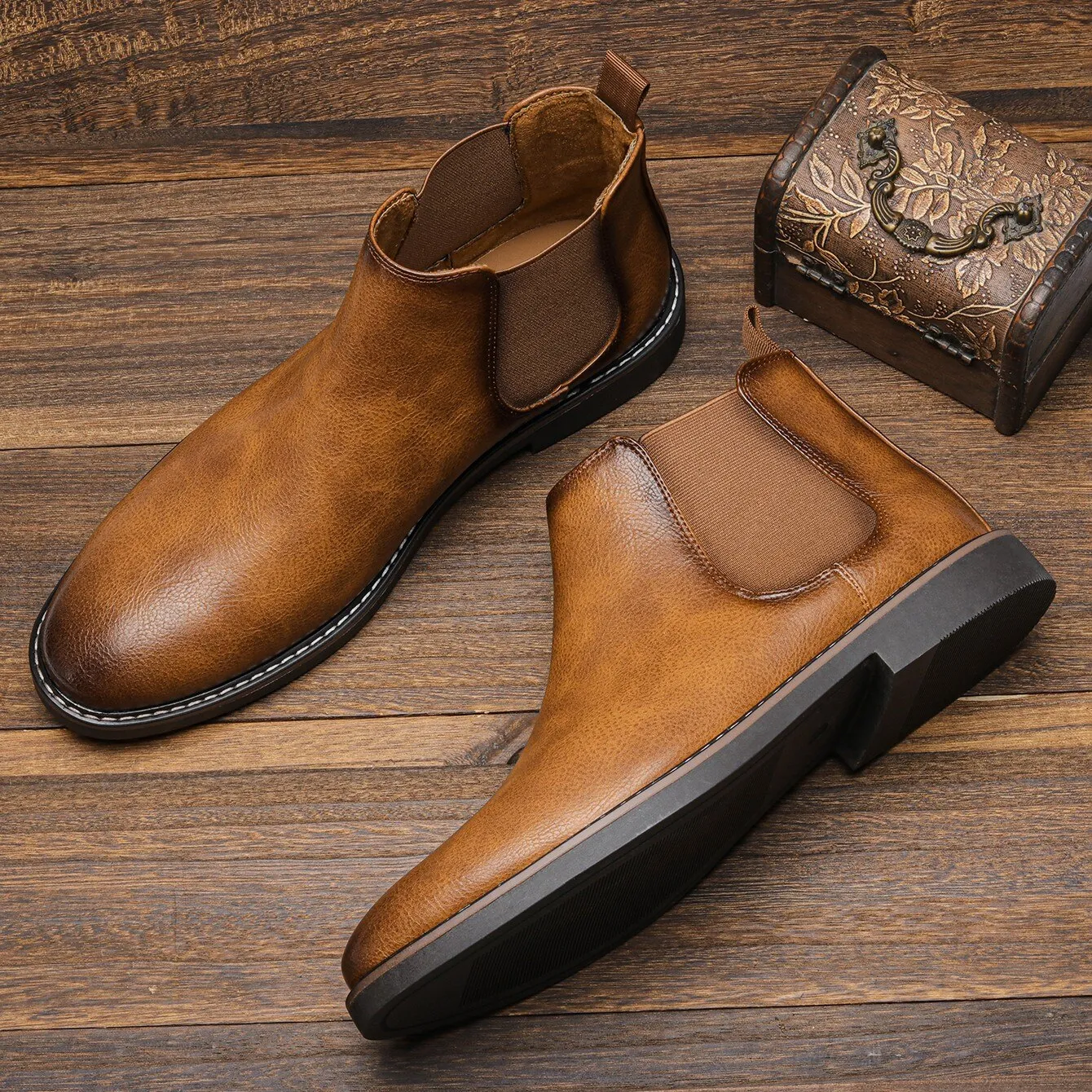 Francis™ - Stylish Leather Boots