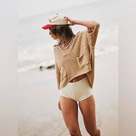 Free People Audra Terry Sweater Top Sizes XS NWOT