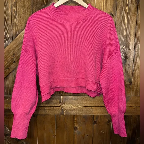 Free People Women's Easy Street Cropped Jumper size XS