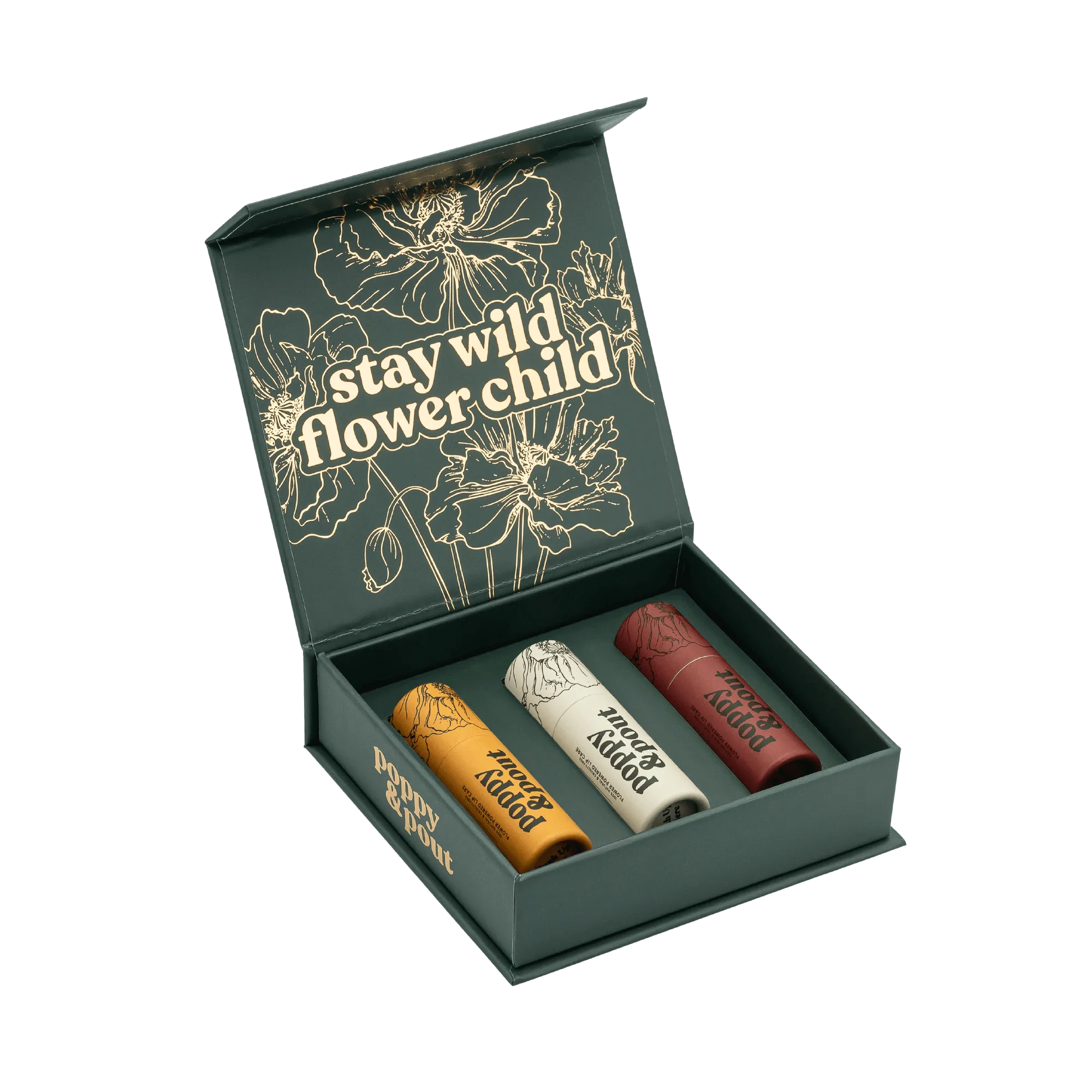 Gift Set, Lip Balm Trio, Warm & Toasty