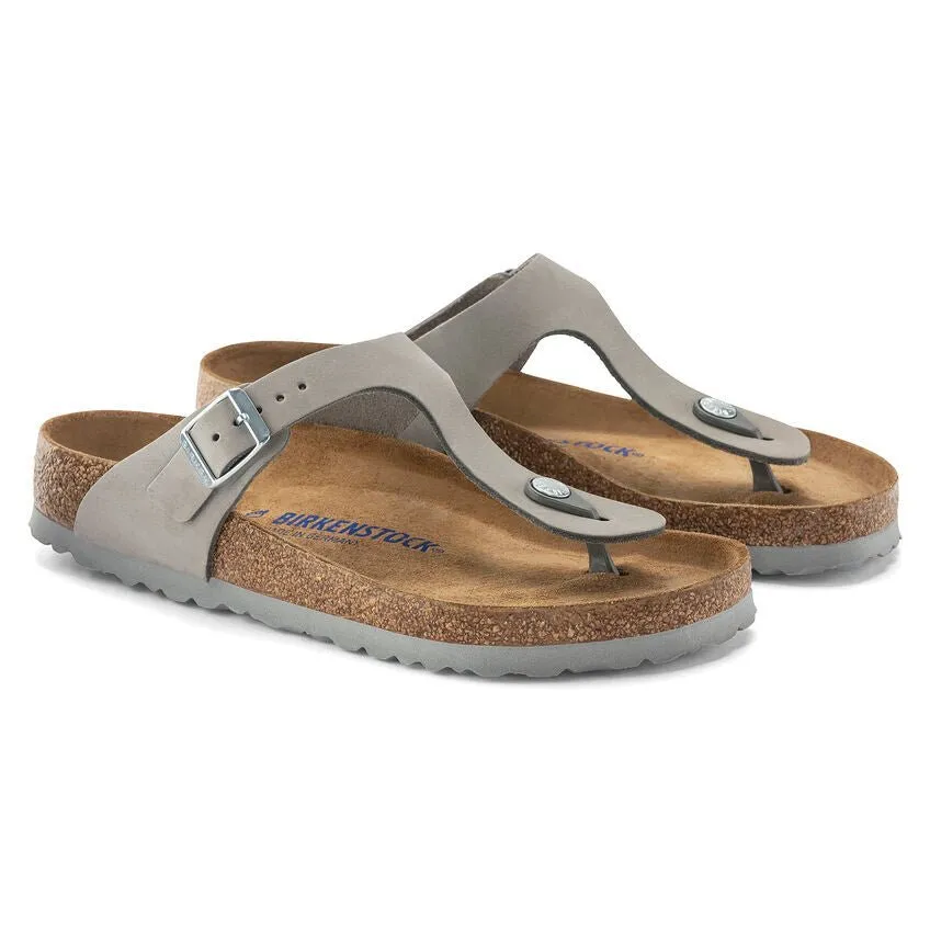 'Gizeh' women's slide sandal - Grey
