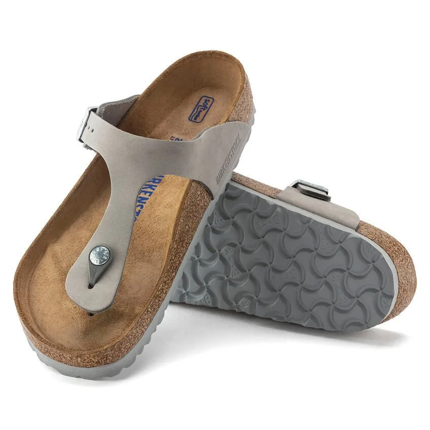 'Gizeh' women's slide sandal - Grey