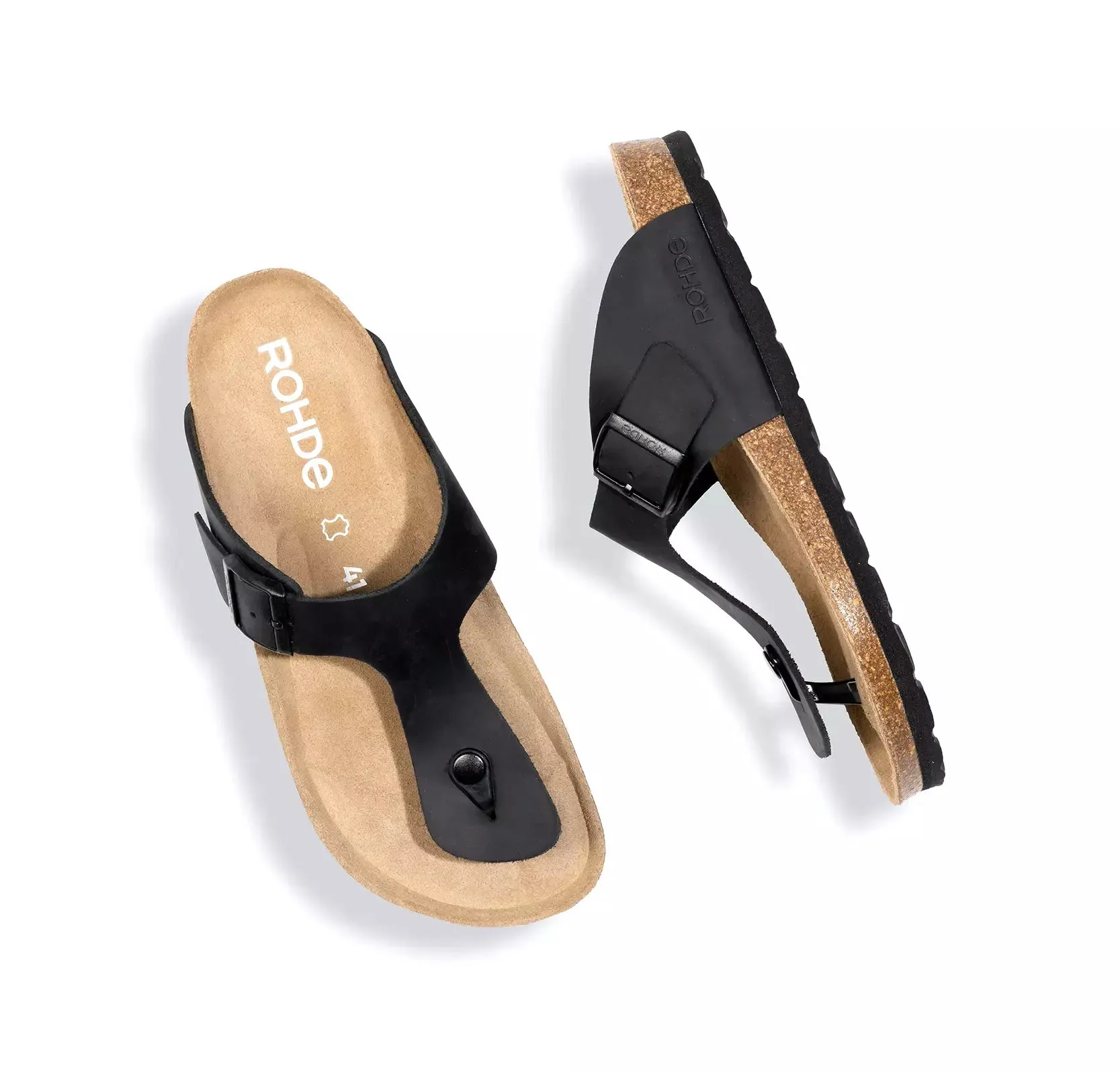 'Grado' men's sandal - black