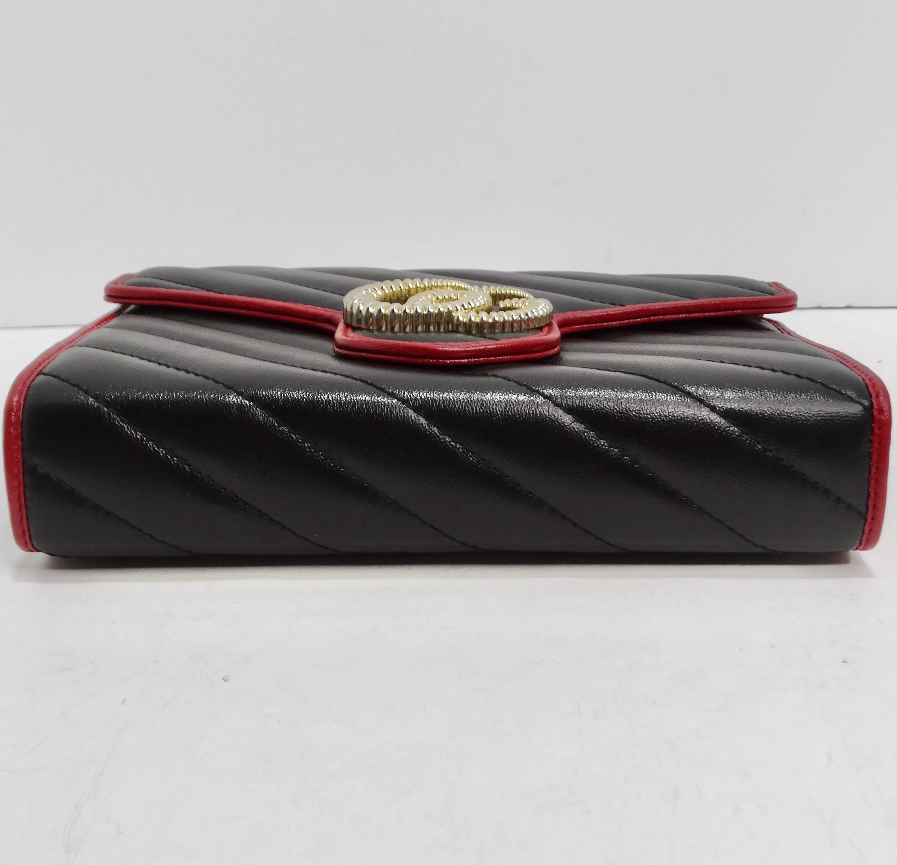 Gucci GG Marmont Torchon Wallet on Chain