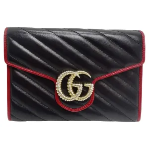 Gucci GG Marmont Torchon Wallet on Chain