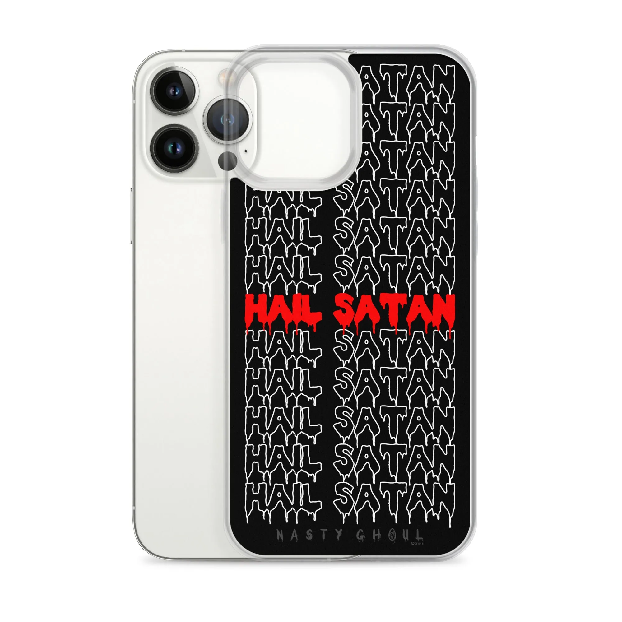 Hail Satan iPhone Case