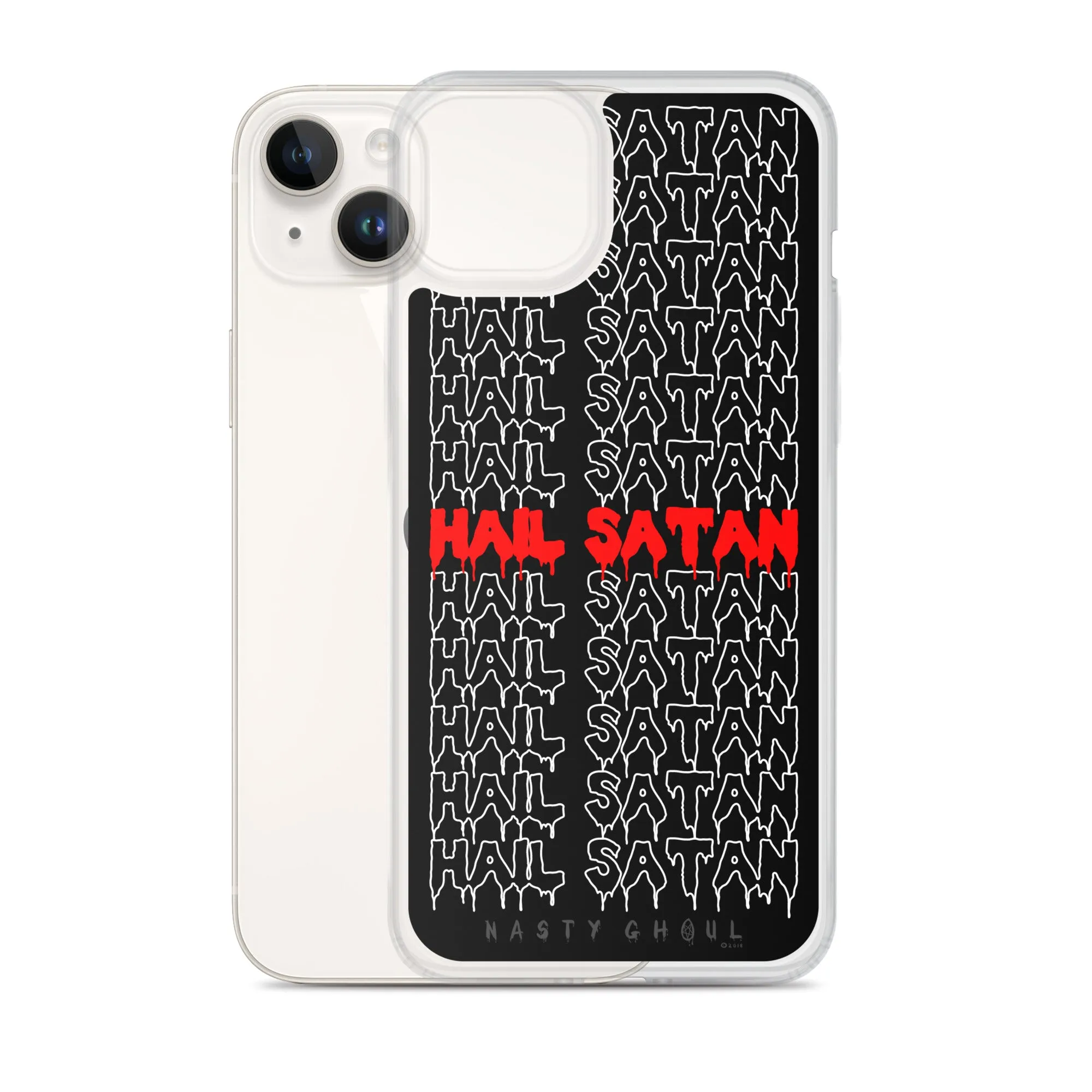 Hail Satan iPhone Case