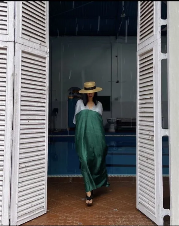 Hanshu   I   Rothko  Caftan   Luxe Resort Wear NAWF12