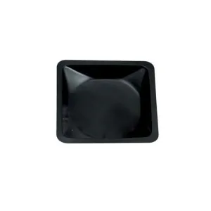 Heathrow Scientific 1423BB Standard Weighing Boat Medium, 85 mL, Anti-static, Black