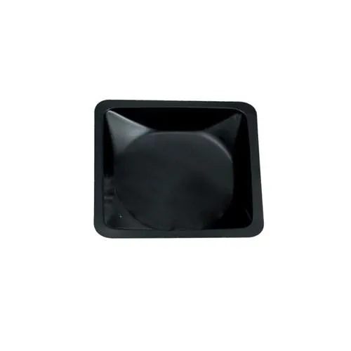 Heathrow Scientific 1423BB Standard Weighing Boat Medium, 85 mL, Anti-static, Black