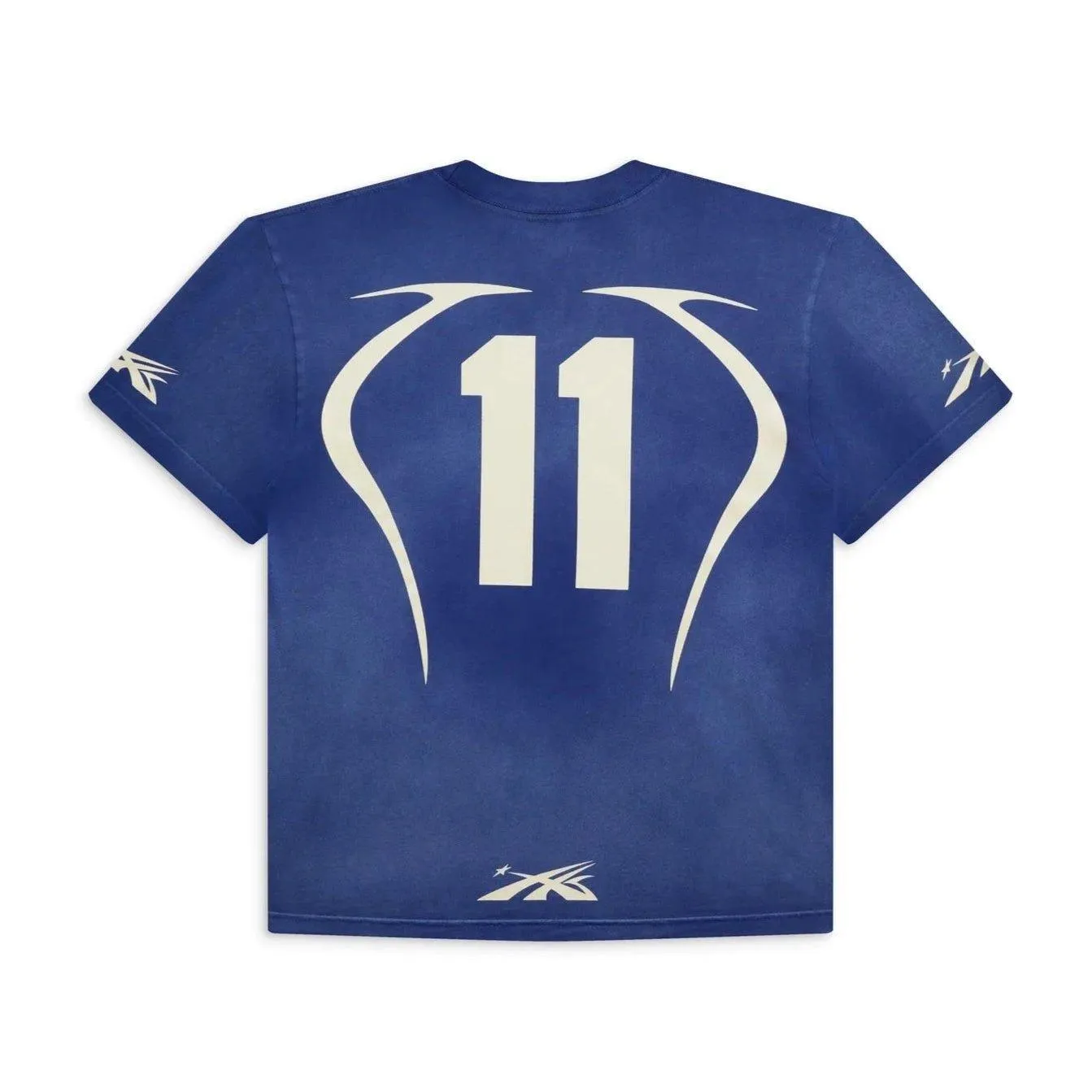Hellstar Studios Warm Up T-Shirt Blue