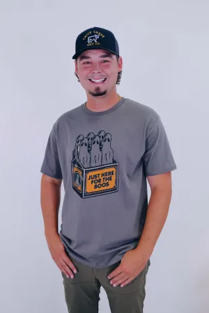 Here For The Boos Soft Shirts Graphic Tee S-3X
