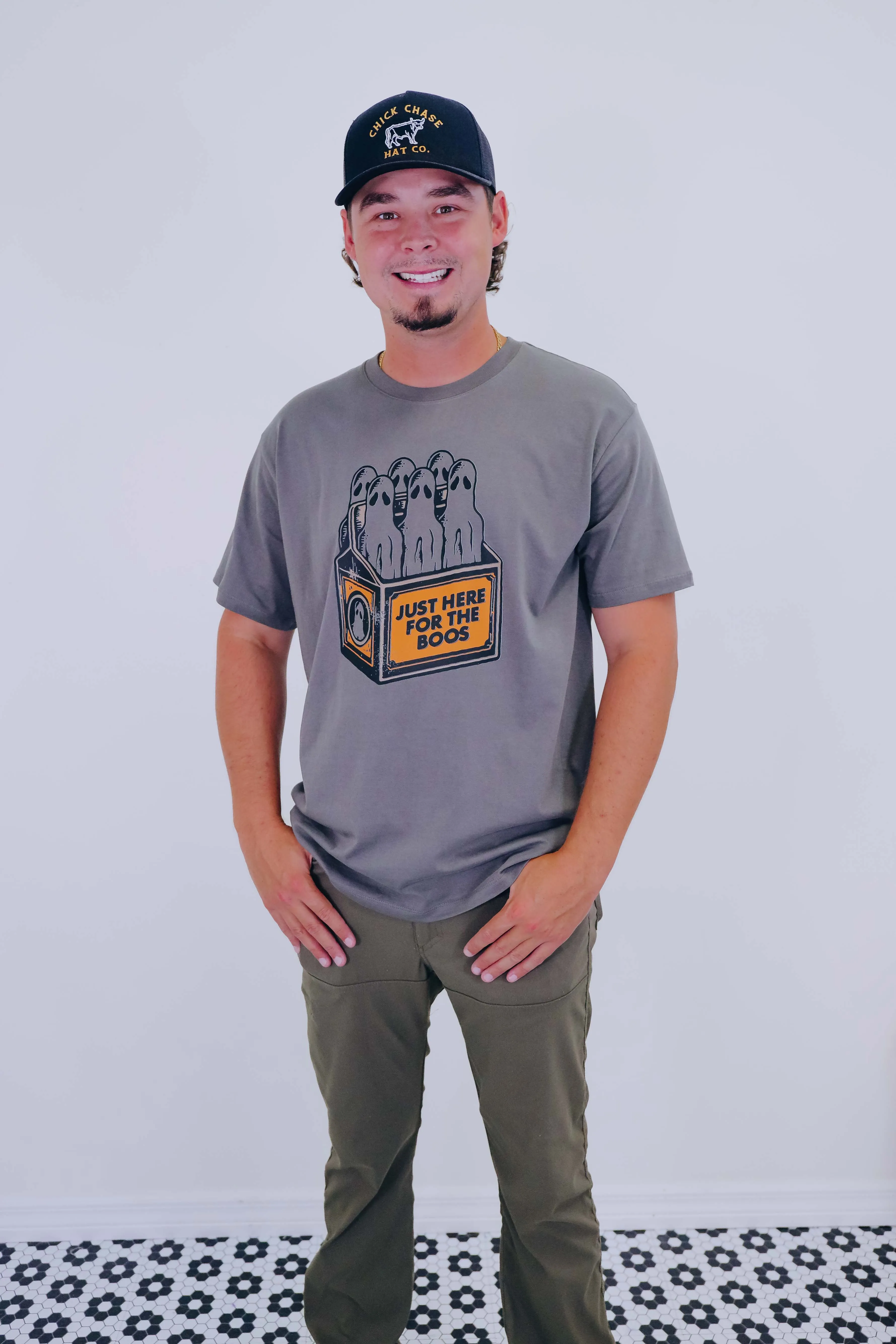 Here For The Boos Soft Shirts Graphic Tee S-3X