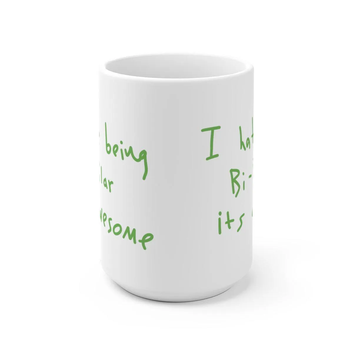 I hate being Bi-Polar it's awesome Mug - Inspired by Kanye West Album cover
