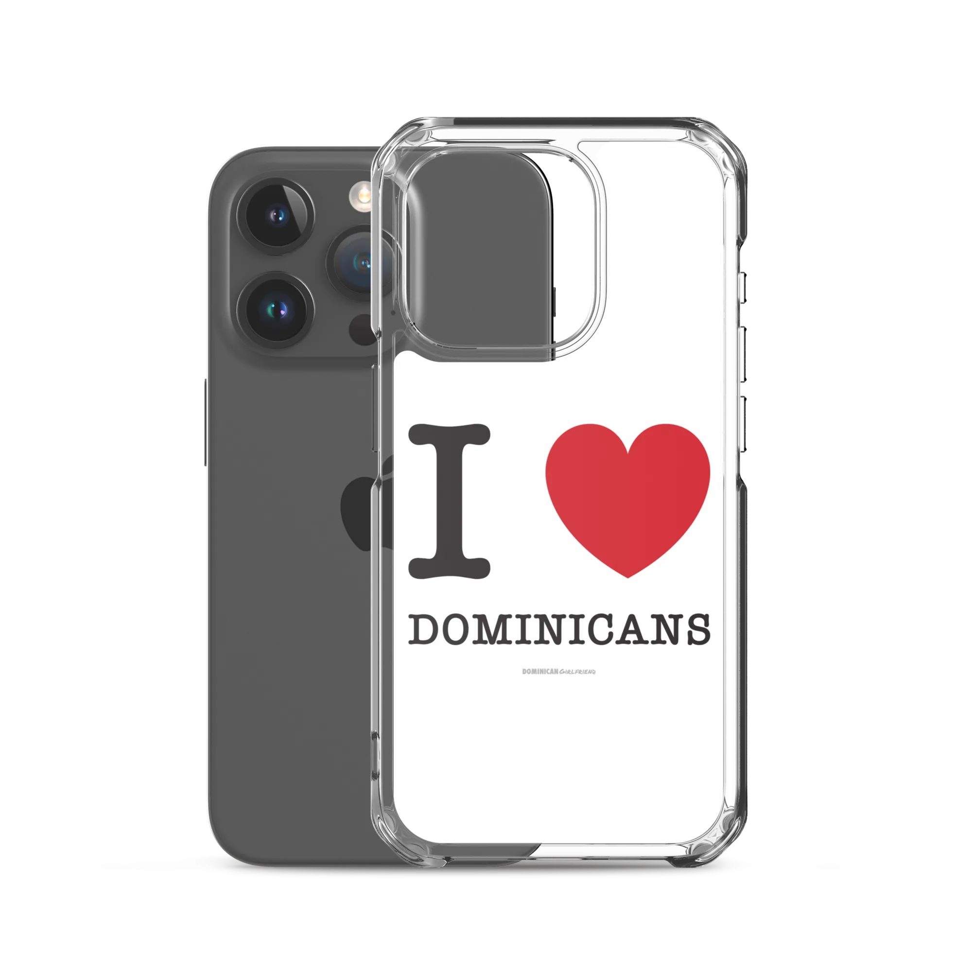 I Love Dominicans iPhone Case