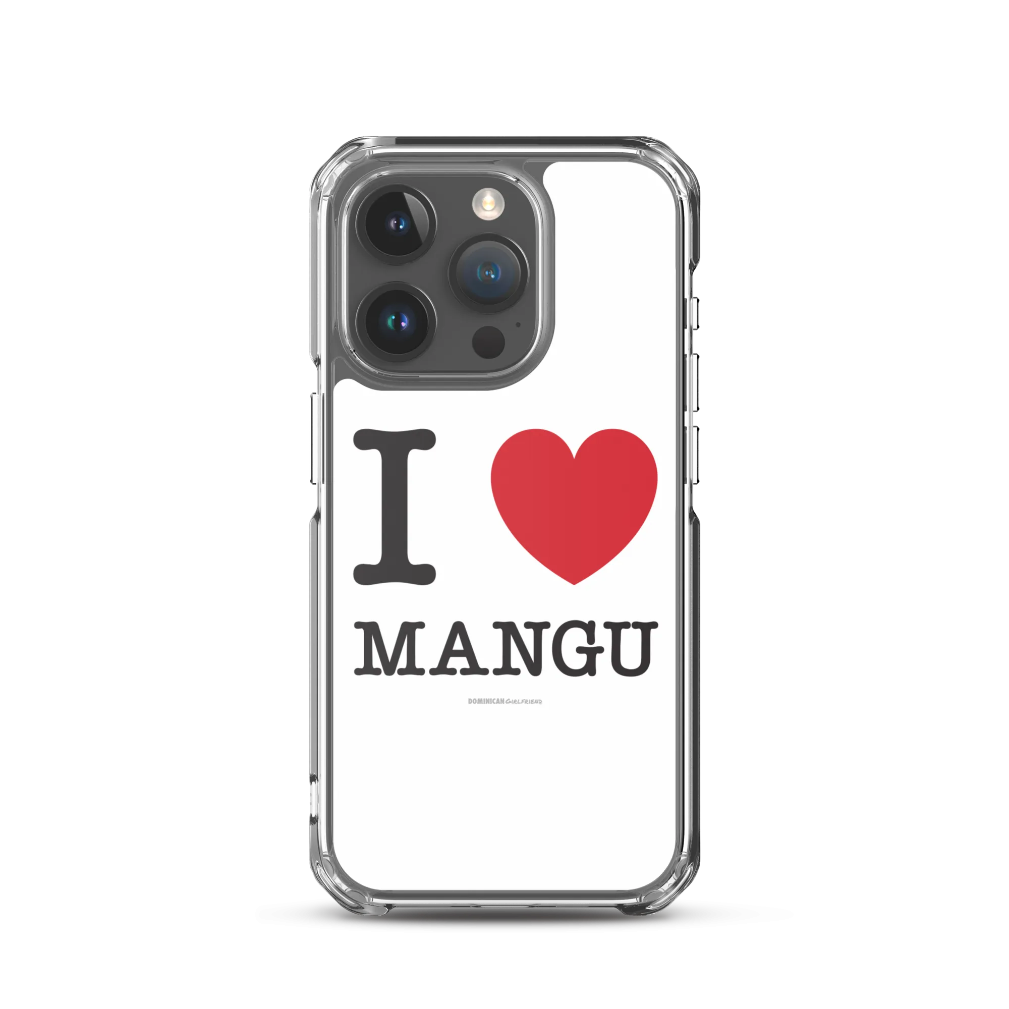 I Love Mangu iPhone Case