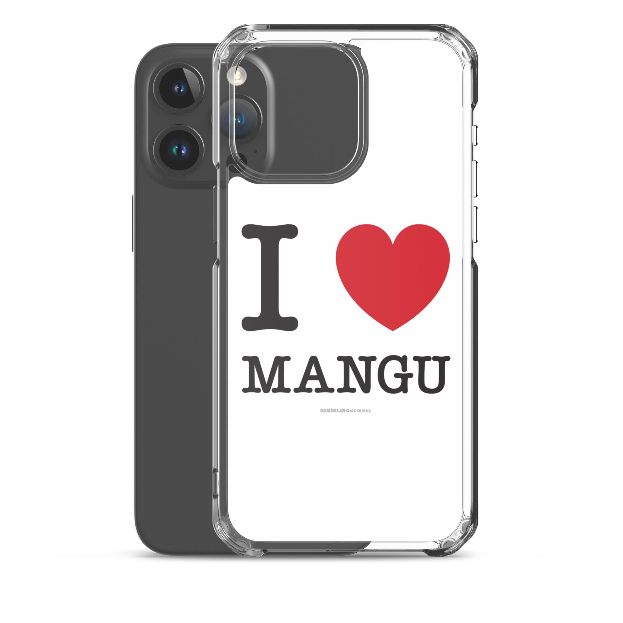 I Love Mangu iPhone Case
