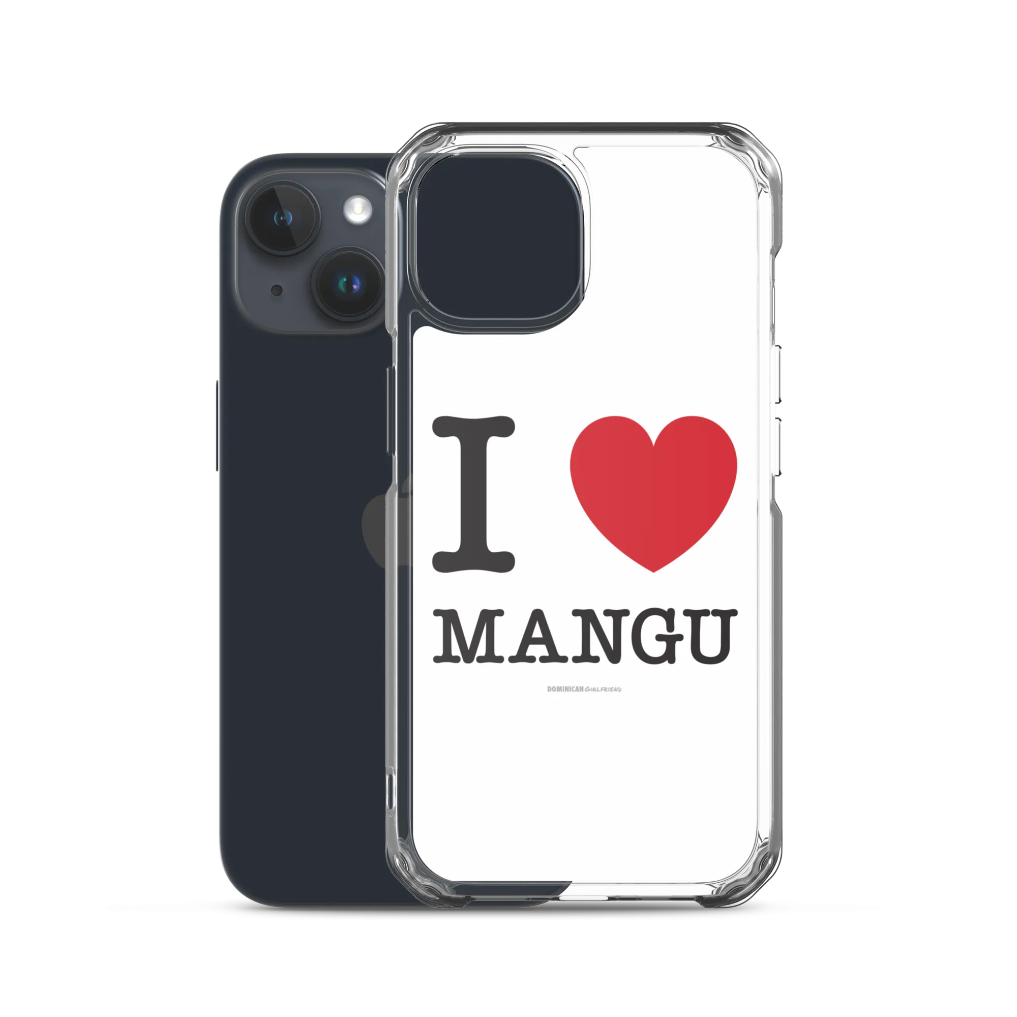 I Love Mangu iPhone Case