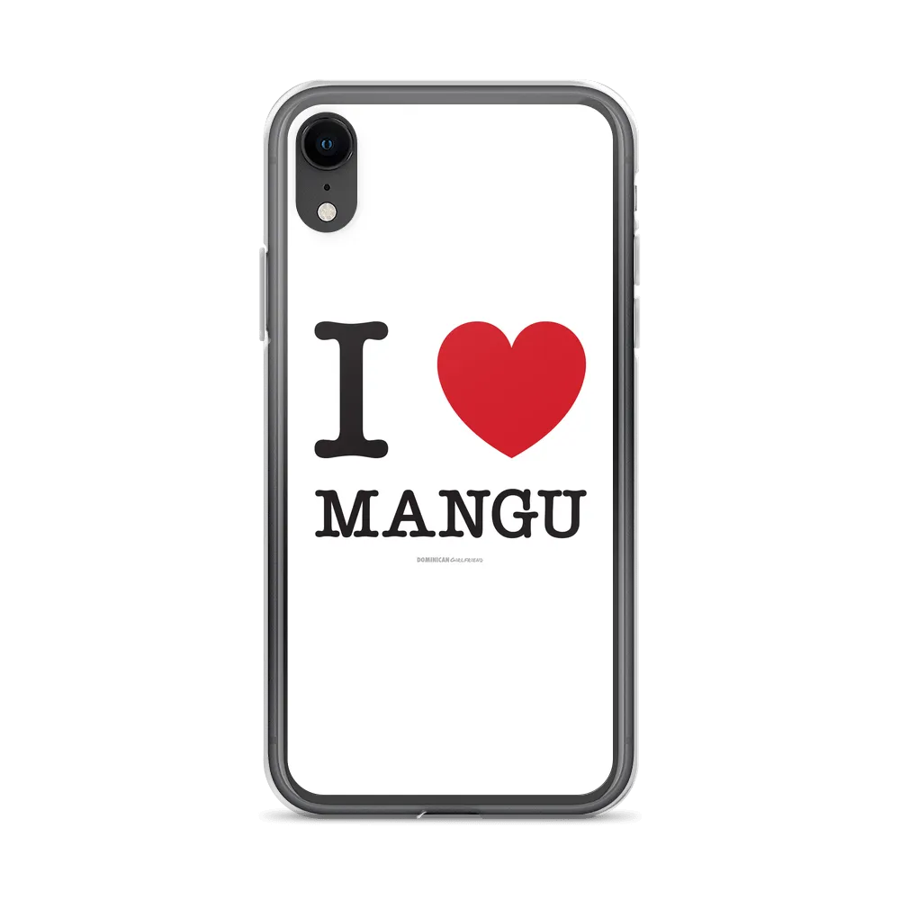 I Love Mangu iPhone Case