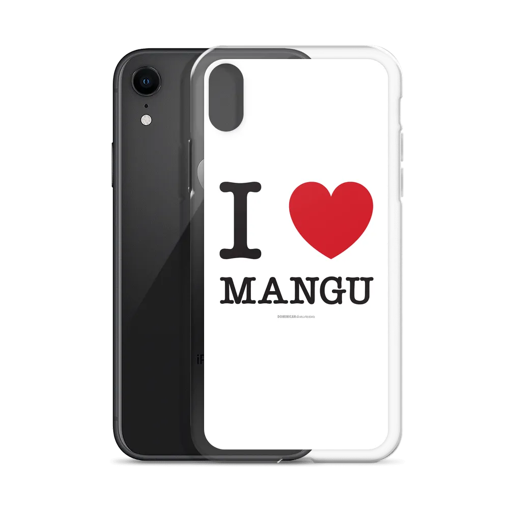 I Love Mangu iPhone Case