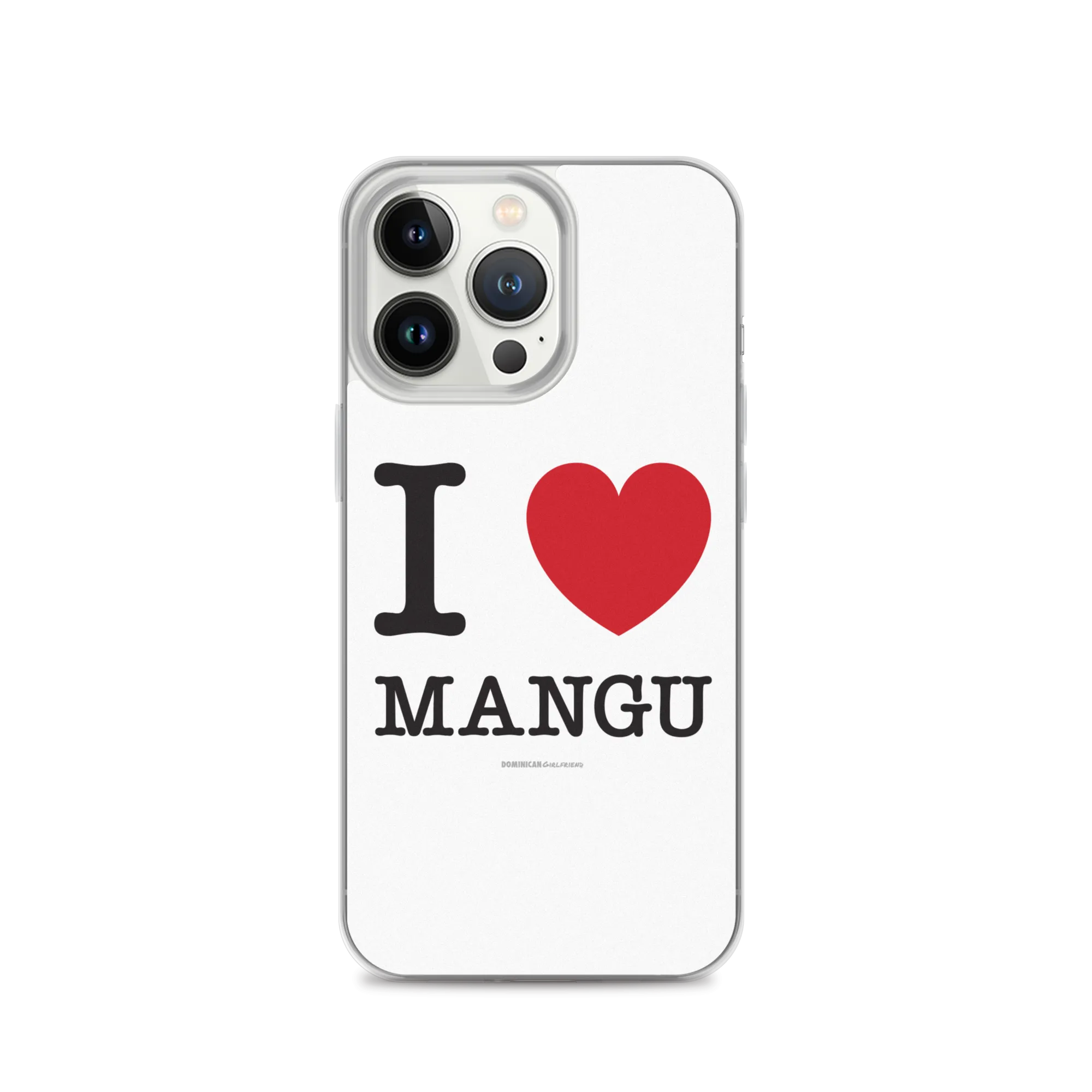 I Love Mangu iPhone Case