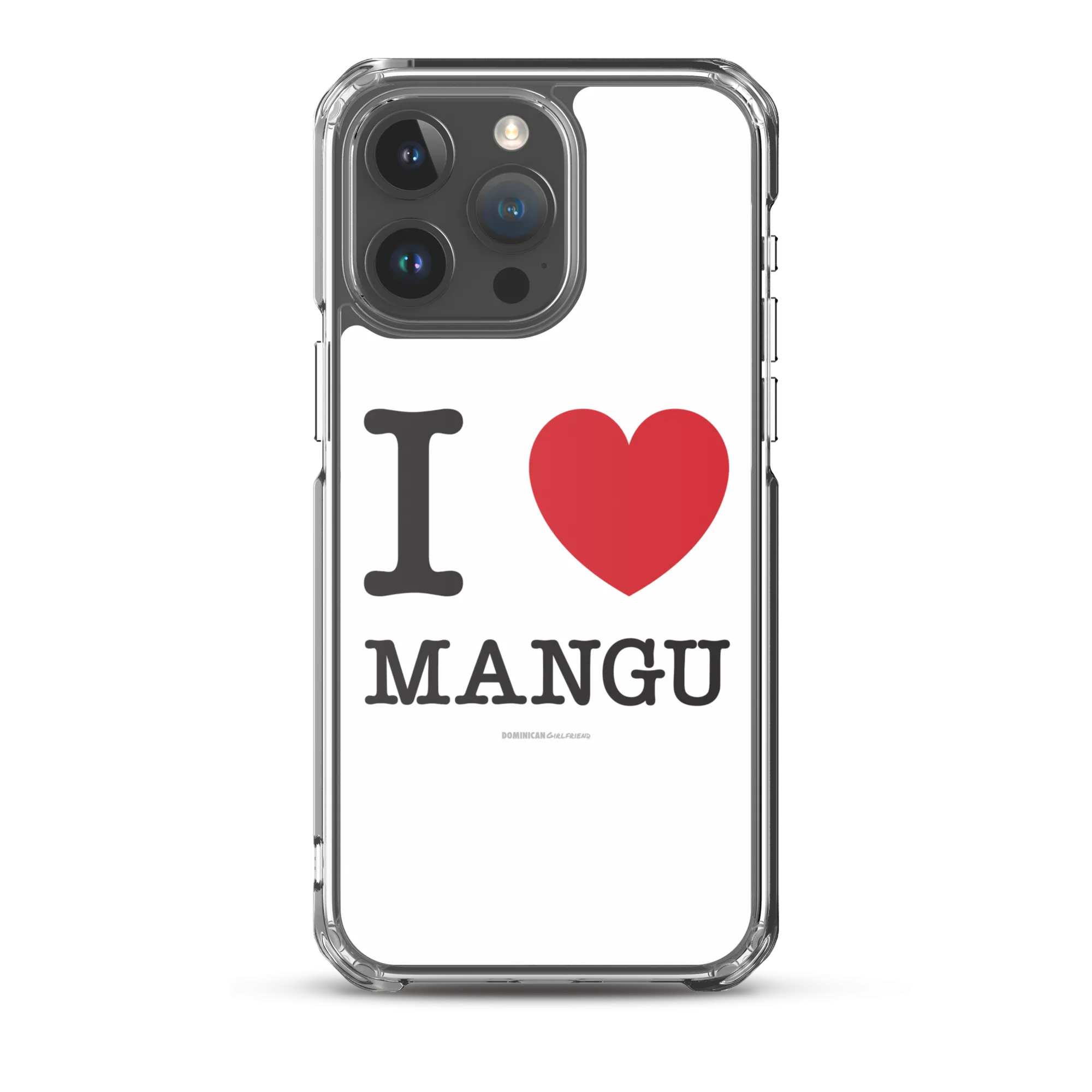 I Love Mangu iPhone Case