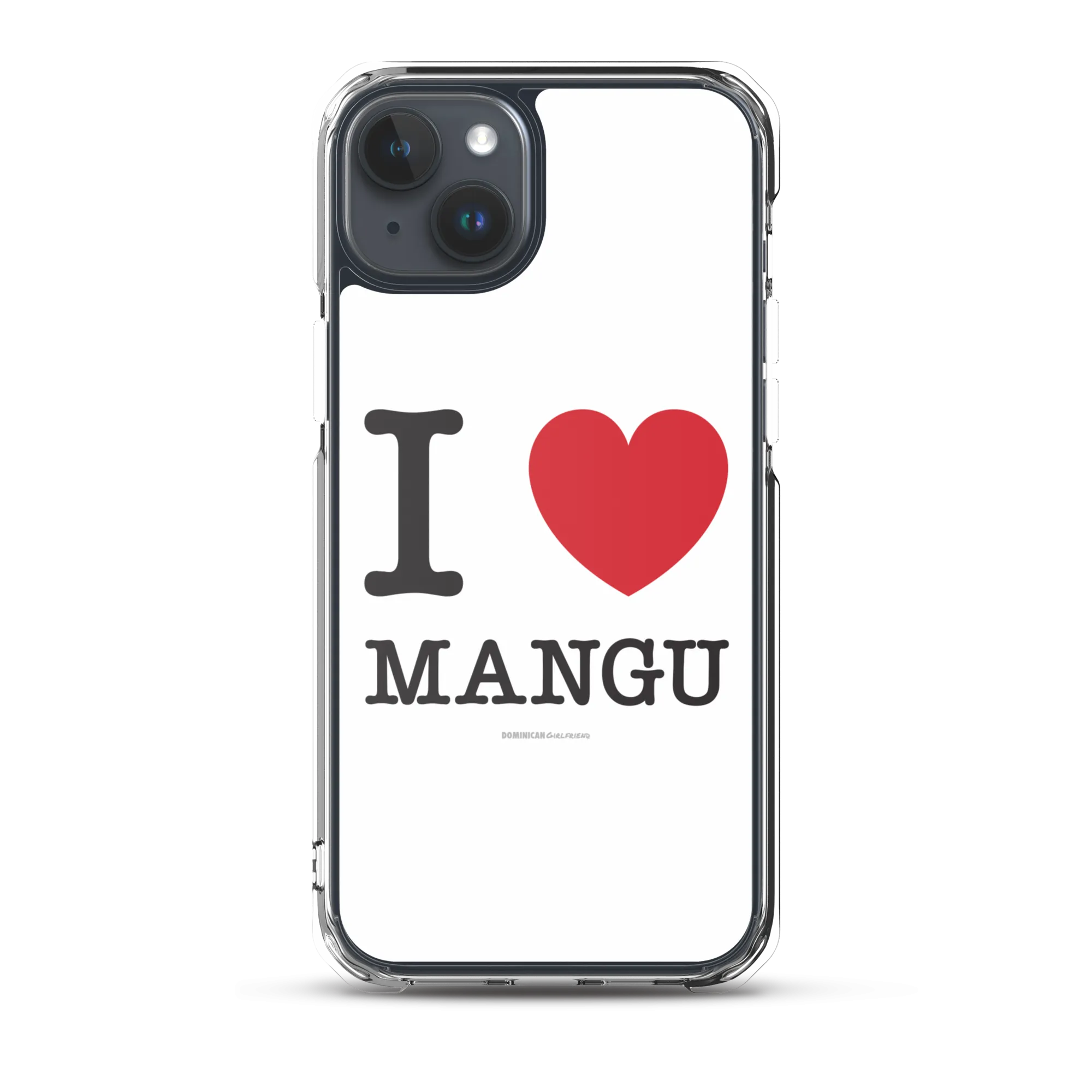 I Love Mangu iPhone Case