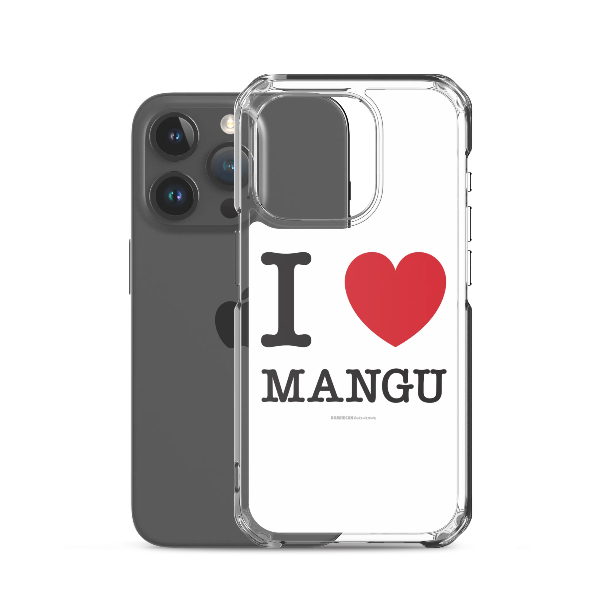 I Love Mangu iPhone Case
