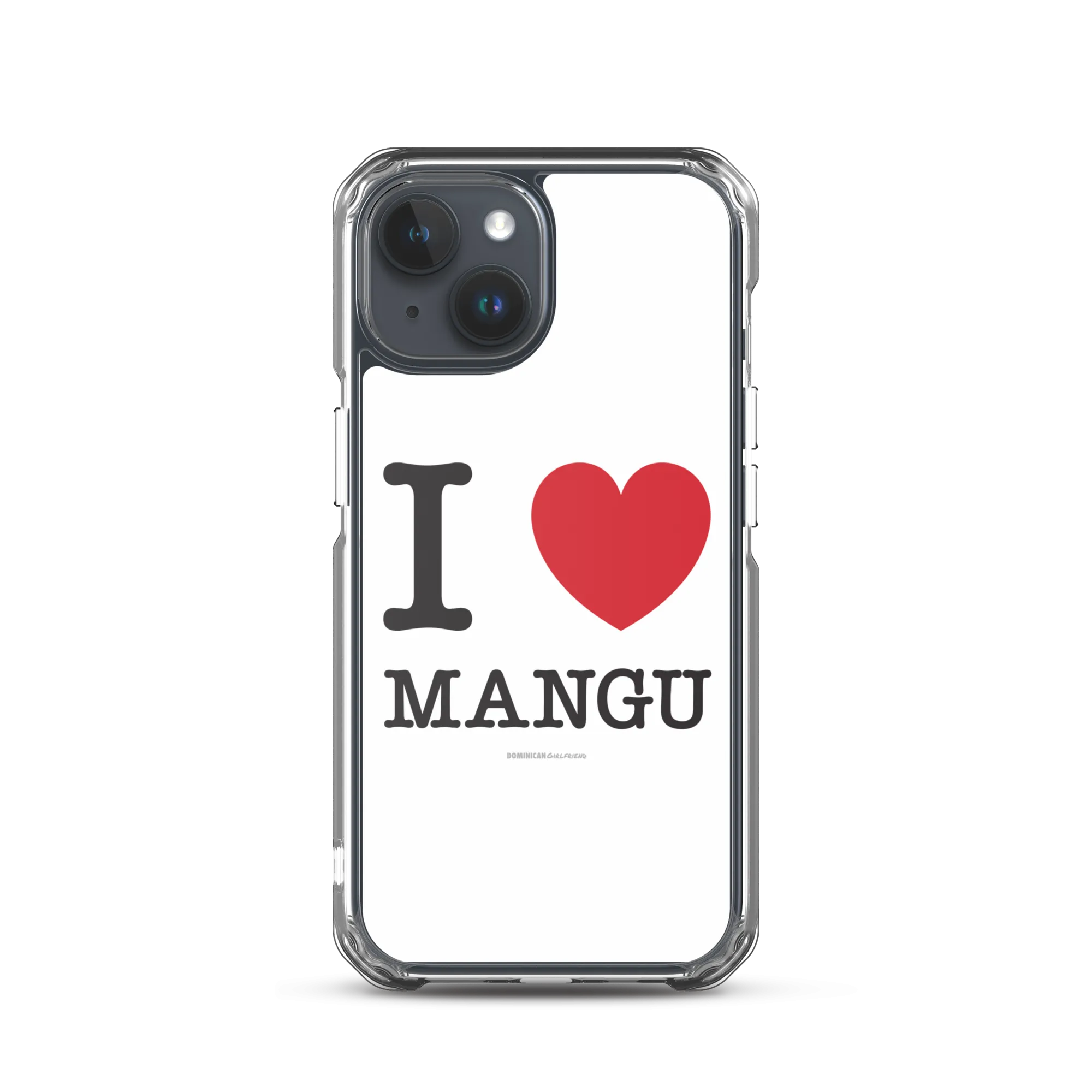 I Love Mangu iPhone Case