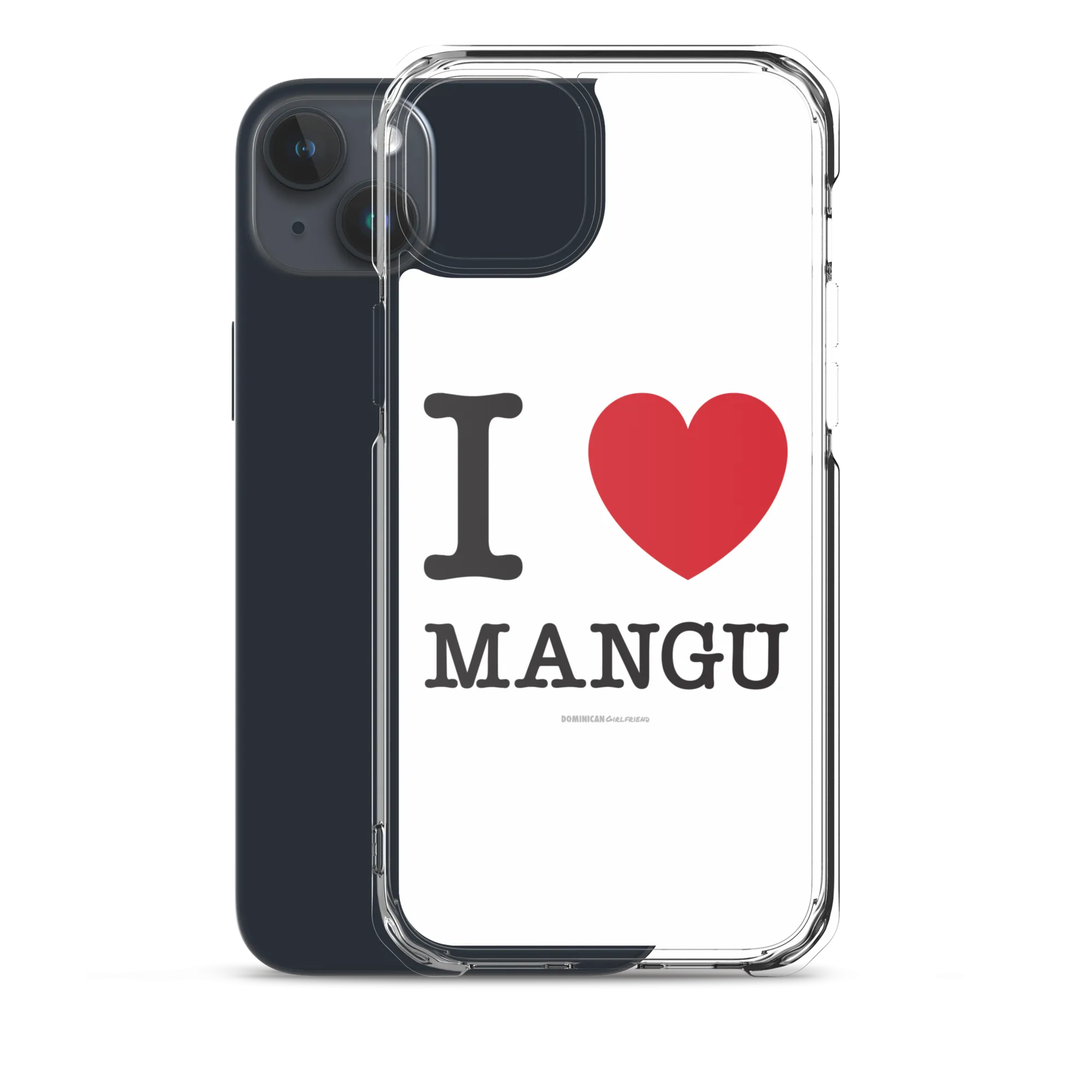 I Love Mangu iPhone Case