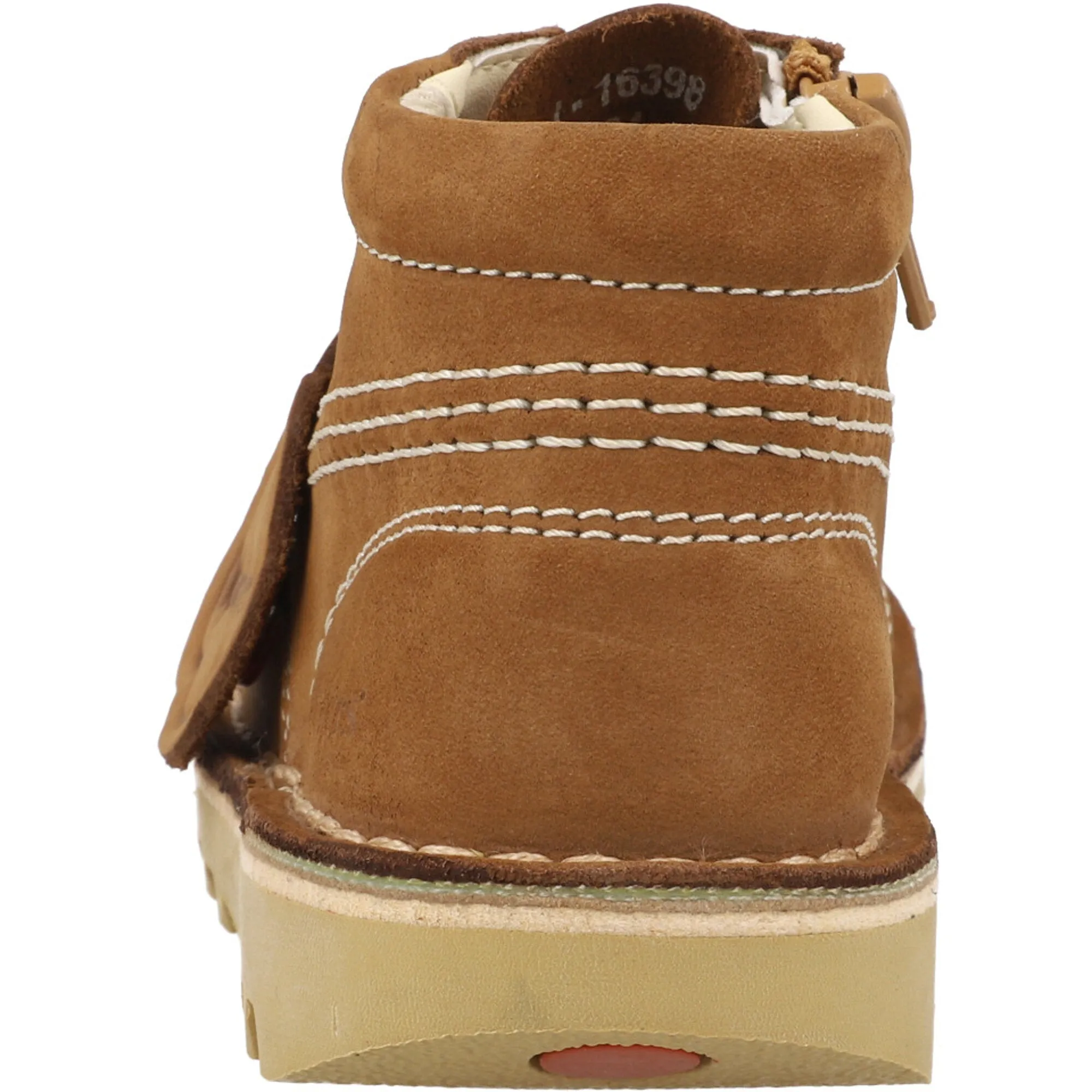 Kickers Kick Hi Zip Tan Kids Boots