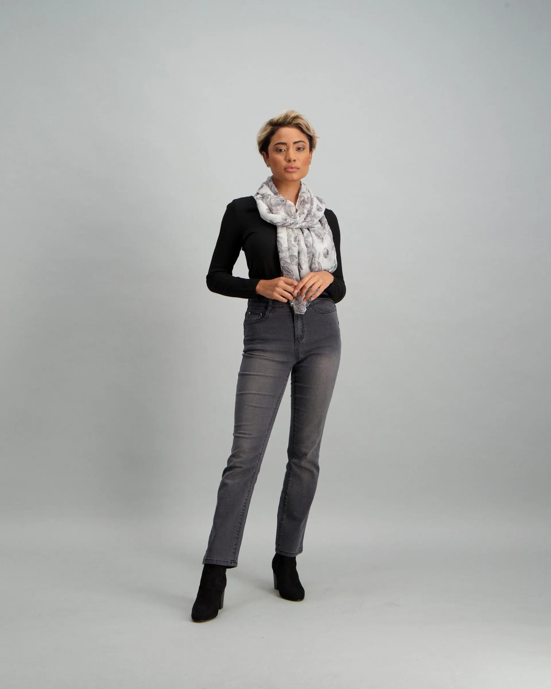 Ladies Rib Bodysuit - Black