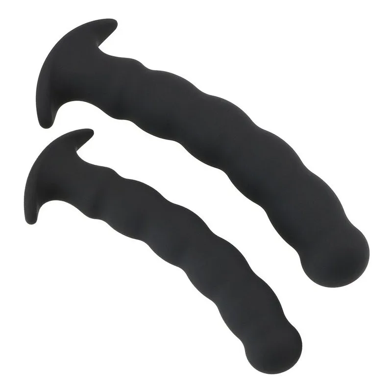 Le Chapelet Anal flexible noir