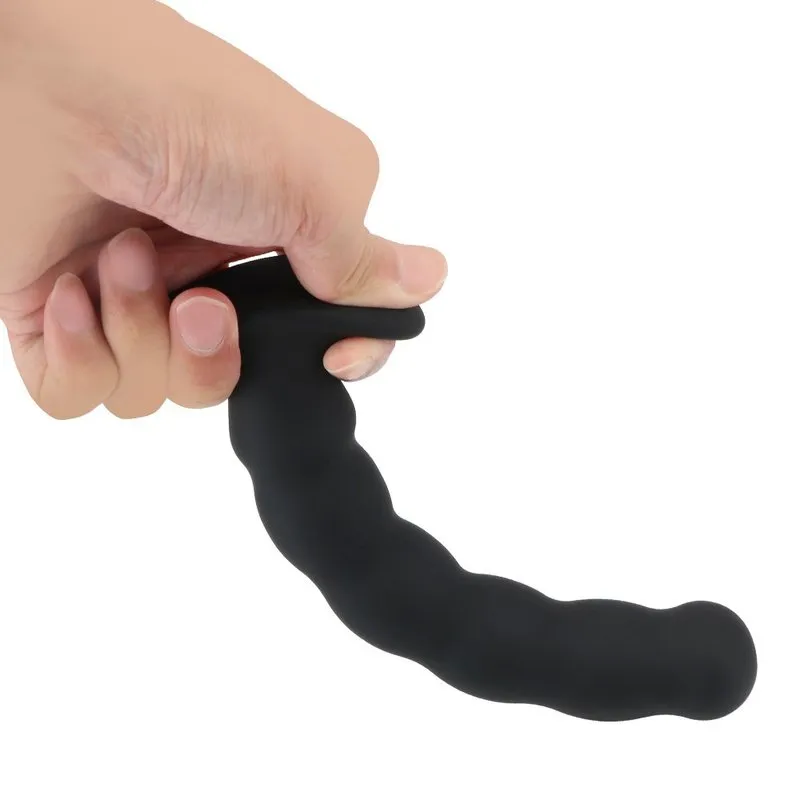 Le Chapelet Anal flexible noir