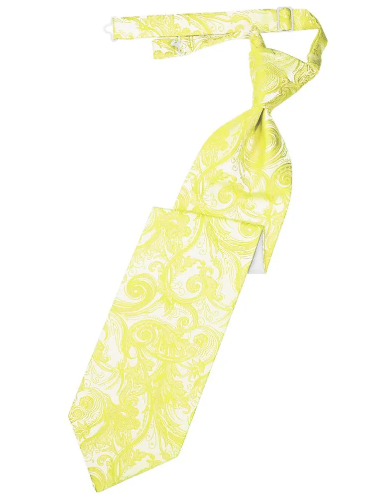 Lemon Tapestry Necktie