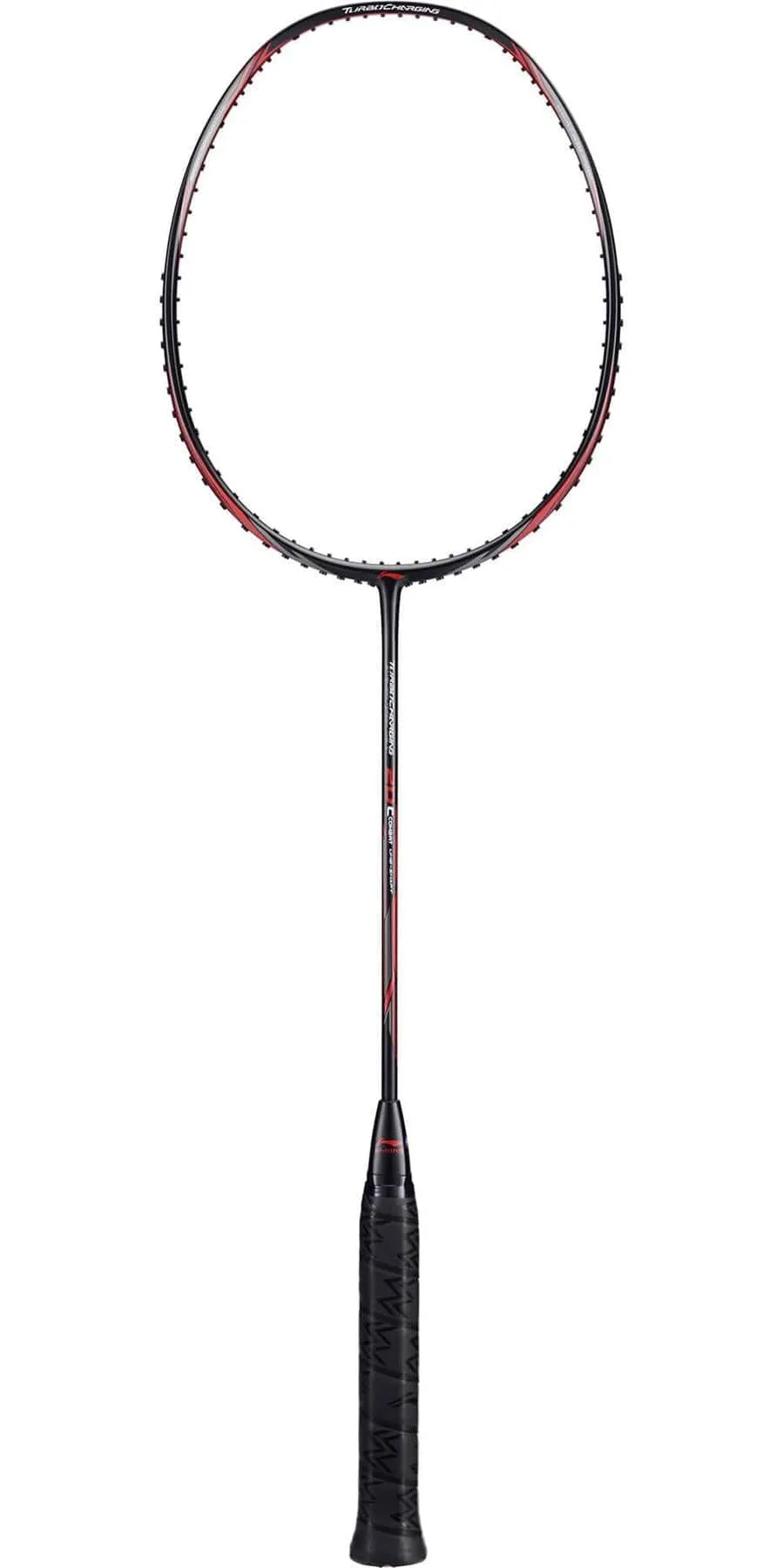 Li-Ning Turbo Charging 20 Combat Badminton Racket - Black / Red