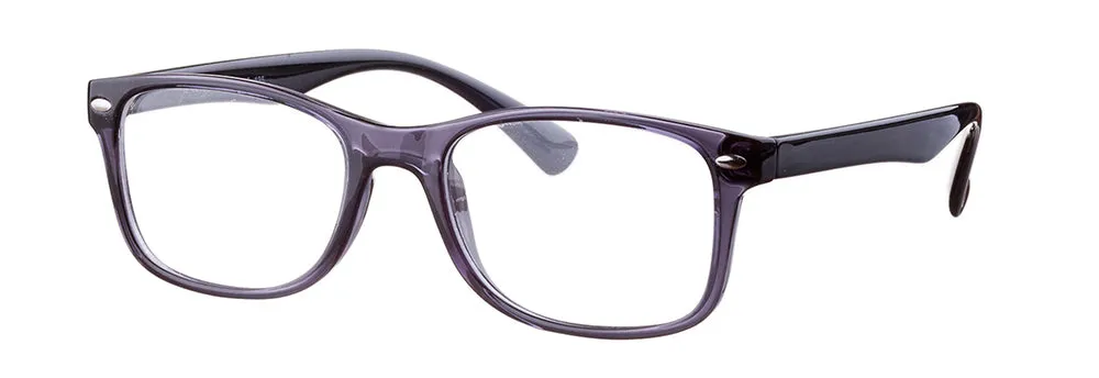 Loris Men's Unbreakable Bendable Rectangular TR90 Eyeglasses, M-306